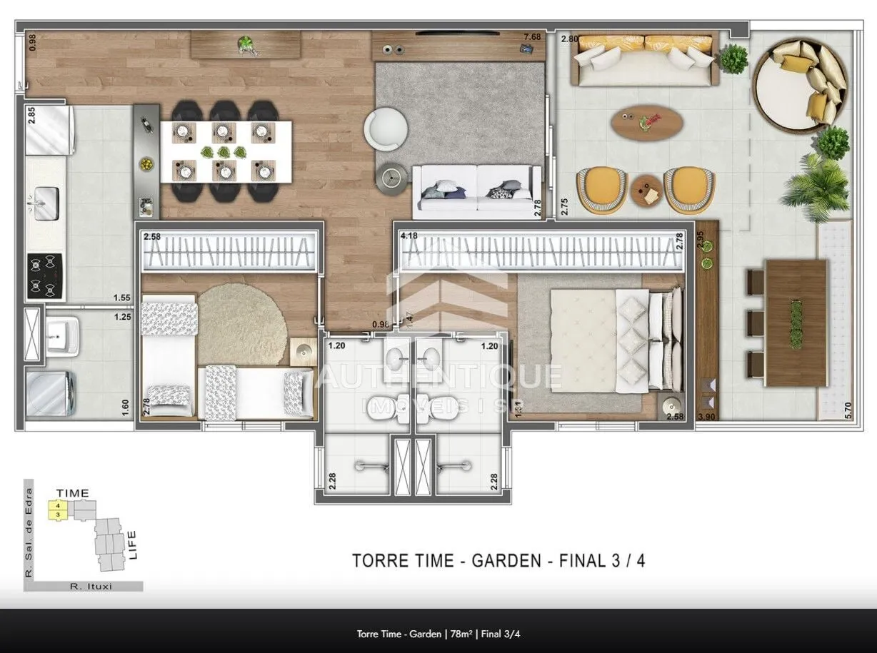 Imagem HEAVEN DESIGN SAUDE - Apartamento à venda em São Paulo/SP
