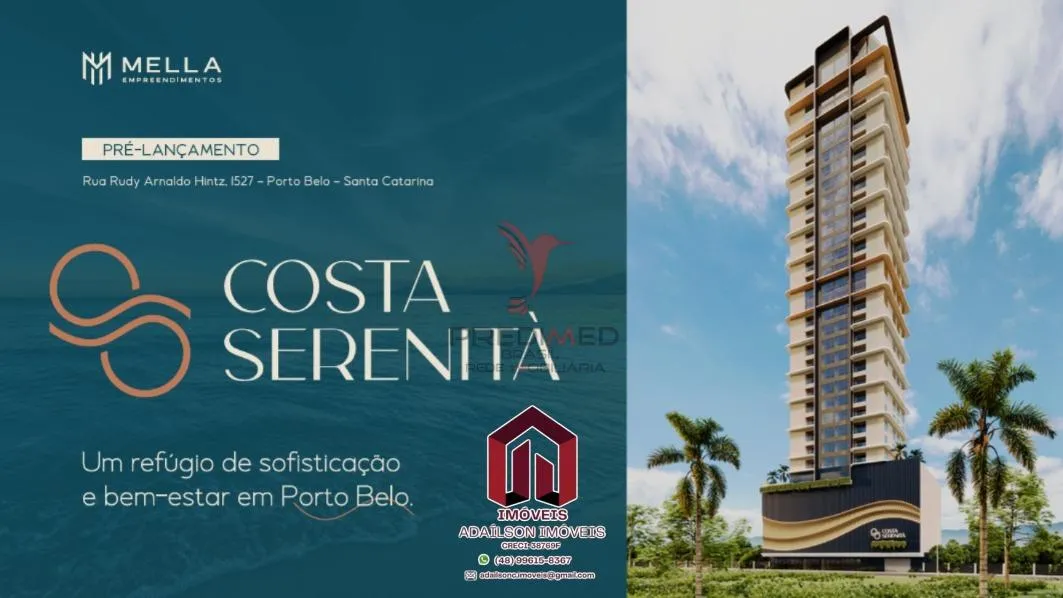 Foto do imóvel Pré lançamento COSTA SERENITÀ - UM REFÚGIO DE SOFISTICAÇÃO E BEM-ESTAR EM PORTO BELO SC em Porto Belo - SC