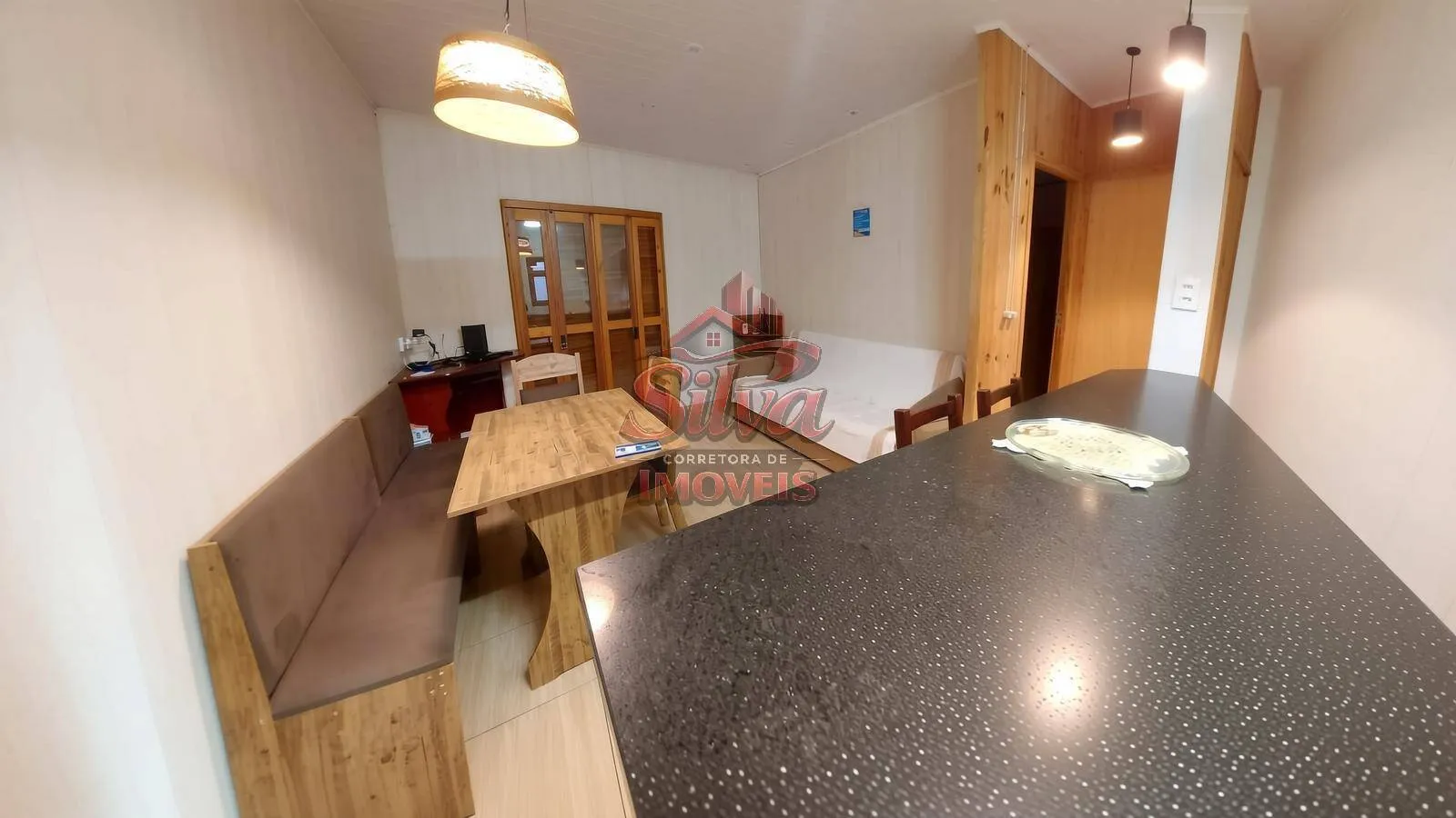 Imagem Casa 2 dormitórios com piscina a 150m do mar no Mariluz