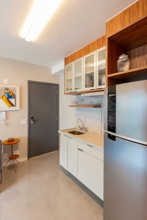 Imagem Apartamento à venda em São Paulo, Moema, com 1 quarto, 42m2