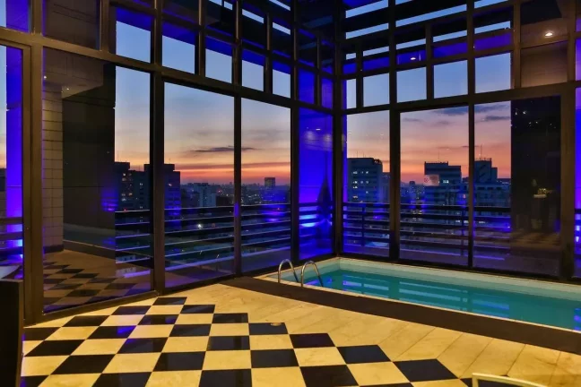 Imagem Flat disponível para venda no Radisson Blu São Paulo, com 32m², 1 dormitório e 1 vaga