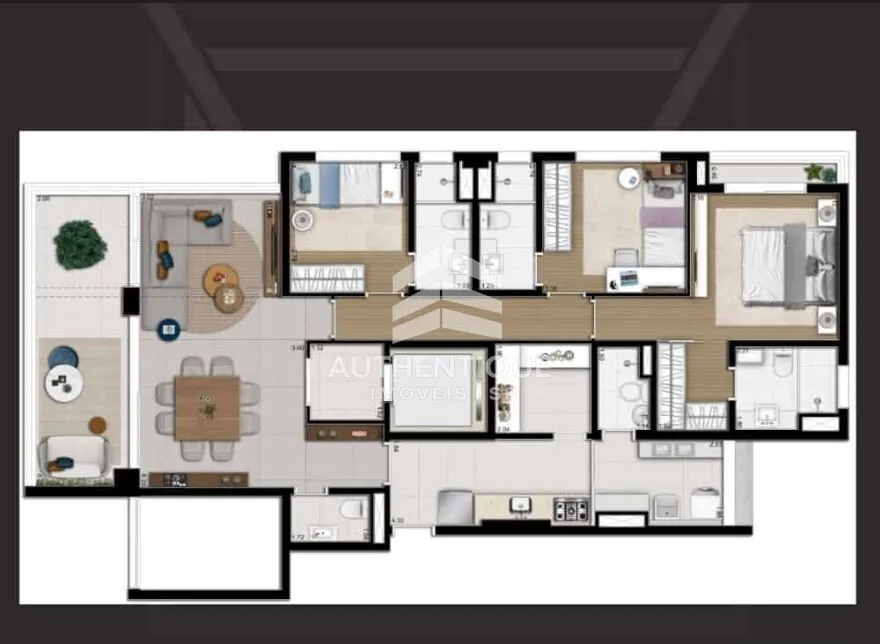 Imagem VISTA CACONDE JARDINS - Apartamento no bairro Jardins à venda