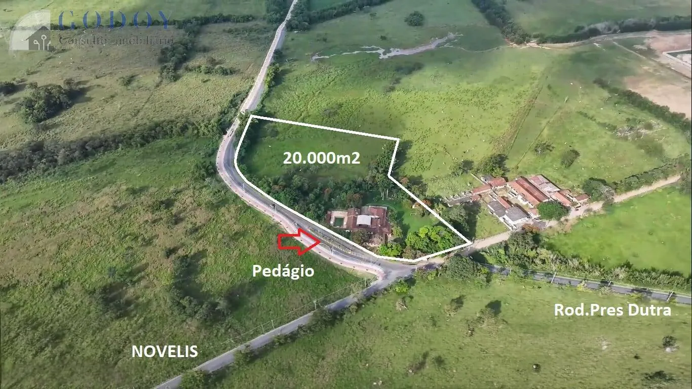 Imagem Área industrial para locação - 20.000m² com localização estratégica