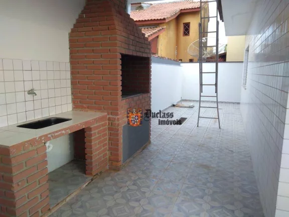 Imagem Casa com 3 dormitórios à venda, 132 m² por R$ 550.000 - Balneário Jardim de Itanhaém (F/Grandesp) - Itanhaém/SP