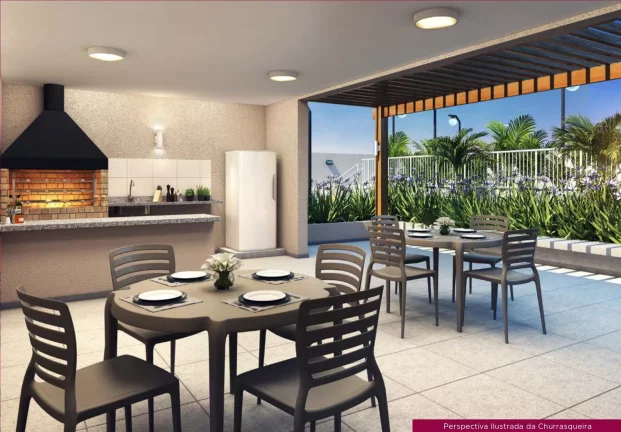 Imagem Jardim Imperador | 2 dormitórios | sacada | 37mts |Amplo Lazer com piscina, quadra recreativa