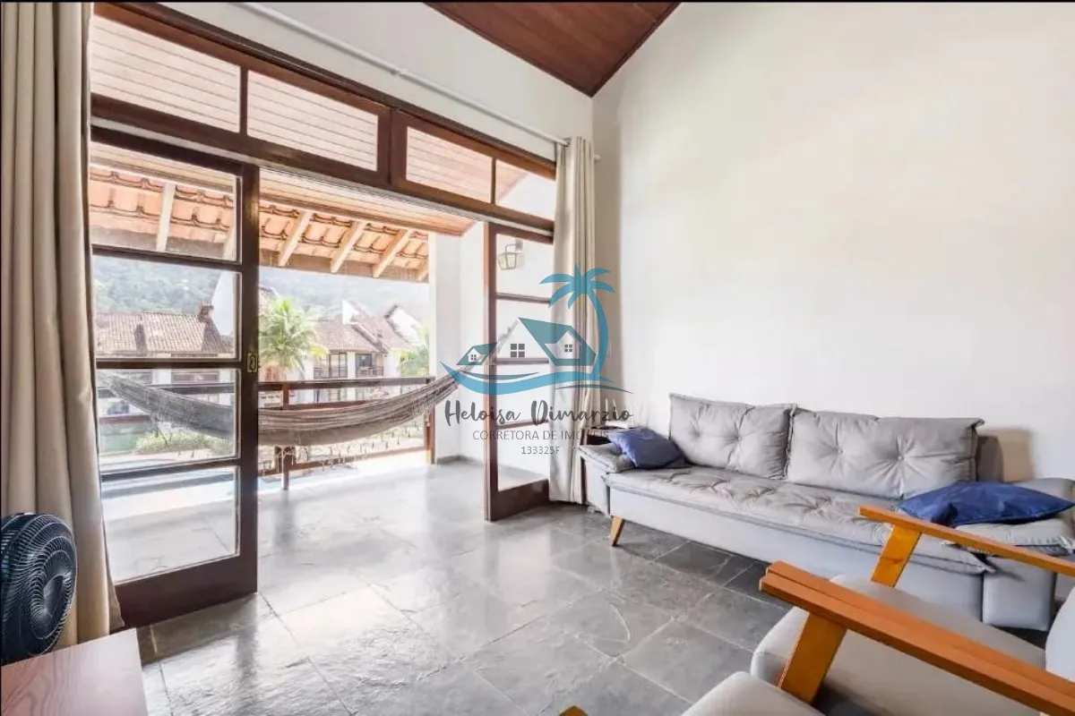 Imagem Belíssimo apartamento em condomínio fechado em Saco da Ribeira - Ubatuba.