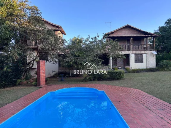 Imagem Casa com 3 dormitórios à venda, 150 m² por R$ 695.000,00 - Condomínio Fazenda Solar - Igarapé/MG