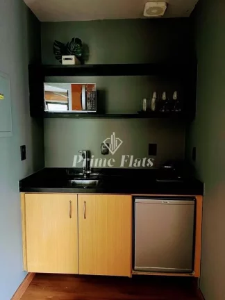 Imagem Flat disponível para locação no Hotel Intercity Interative Jardins, com 26m², 1 dormitório e 1 vaga
