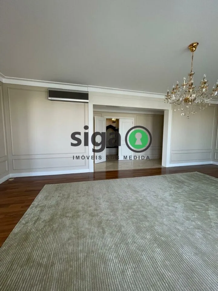 Imagem Apto no Panamby com 430m²,Venda ou Locação, 4 suites, 6 vagas, escritório, Semi Mobiliado