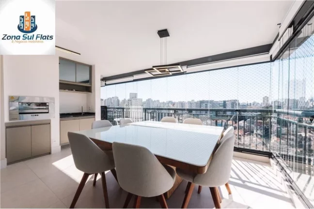 Imagem Apartamento à Venda No Bosque da Saúde Com 3 Suítes e 2 Vagas - Varanda Gourmet