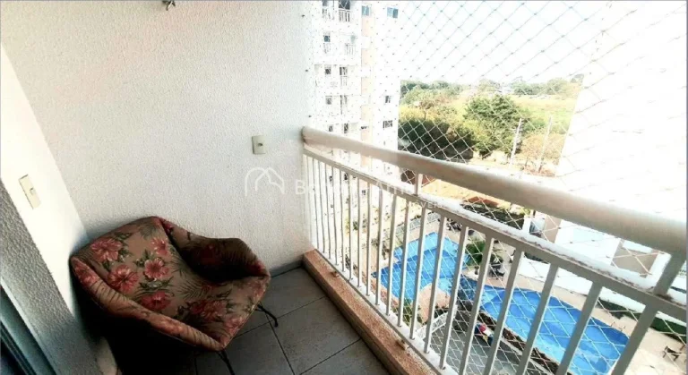 Imagem Excelente apartamento à venda, com vista para a área de lazer. O imóvel possui living para dois a...