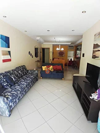 Imagem Apartamento com 5 dormitórios à venda, 126 m² por R$ 590.000,00 - Enseada - Guarujá/SP