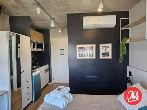 Imagem Studio para alugar, 27 m² por R$ 2.657,00/mês - Santa Cecília - Porto Alegre/RS