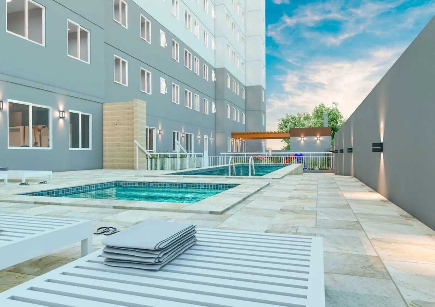 Imagem Apartamento à venda no Itaim Paulista, São Paulo-SP: 2 quartos, 1 banheiro, 41m² - Livus Barena
