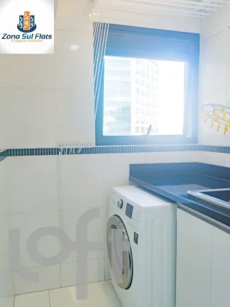 Imagem Apartamento à Venda No Brooklin Com 2 Dormitórios e 2 Vagas - Mobiliado