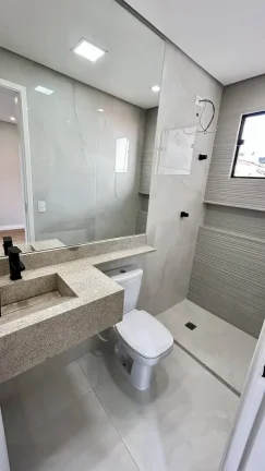Imagem Sobrado de 155 m² 3 Dormitórios sendo 3 Suítes e 2 Vagas de Garagens