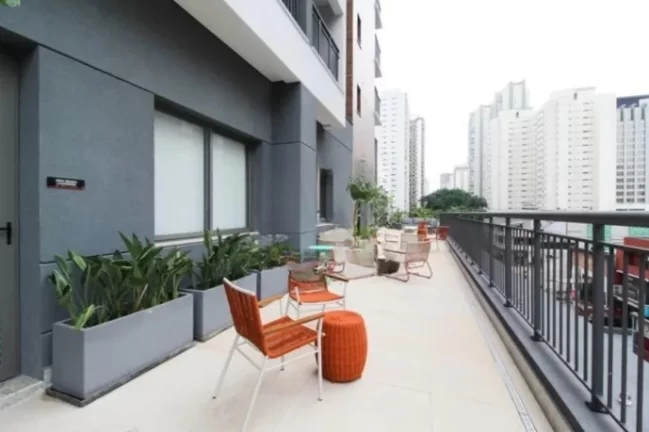 Imagem Z IBIRAPUERA - EZTEC - Studio 29m² (NR), entre as estações Eucaliptos e Moema do Metrô!