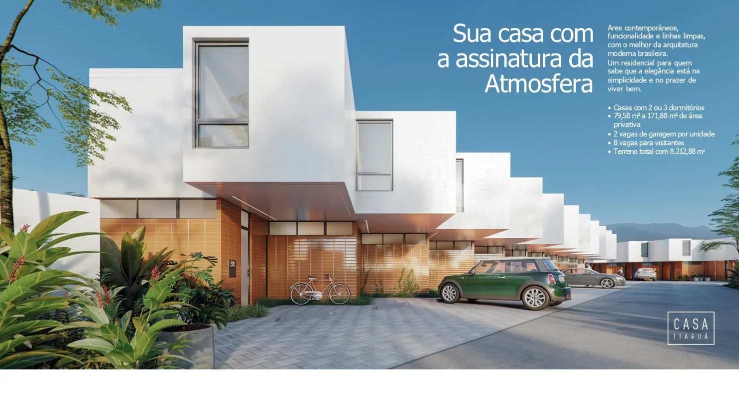Imagem Casa em Condomínio com 2 Suítes Planejada e Mobiliada, com Lazer Completo e Localização Privilegiada no Itaguá