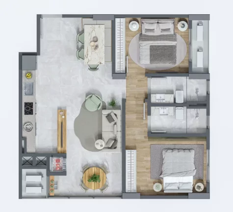 Imagem Twin Towers - Residencial - Apartamento à venda no bairro Morretes - Itapema/SC