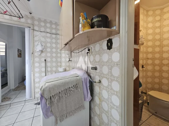 Imagem Apartamento 104m² com 2 dormitórios e garagem fechada à venda no Boqueirão - Santos/SP