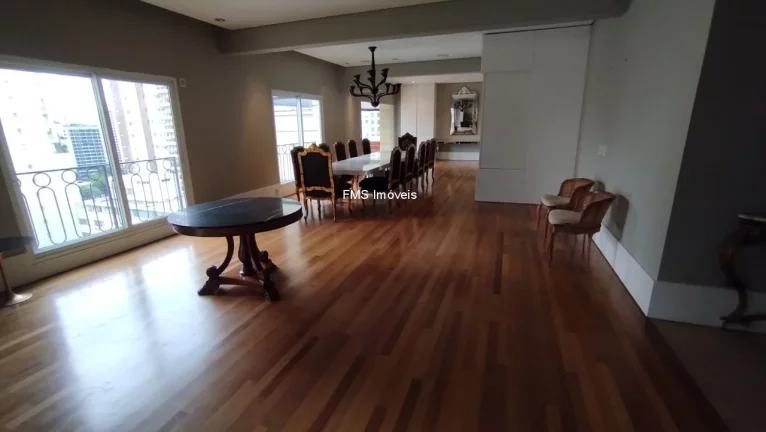 Imagem Apartamento para locação no Itaim Bibi, 5 quartos sendo 5 suítes, 6 banheiros, 8 vagas - 512m².