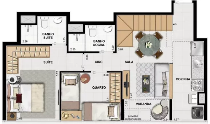 Imagem APARTAMENTO RESIDENCIAL em Rio de Janeiro - RJ, Barra da Tijuca