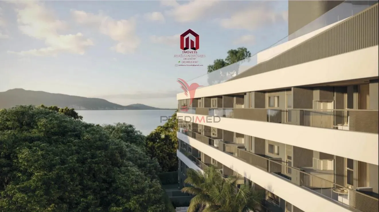 Foto do imóvel Apartamentos à venda no Canvas Residence Bairro coqueiros Florianópolis SC Brasil em Rua Bento Góia, 2300 - Coqueiros, Florianópolis - SC