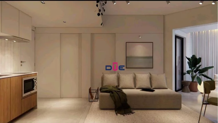 Imagem Apartamento tipo Loft 1 dormitório à venda, 55 m² por R$ 695.000 - Boqueirão - Santos/SP
