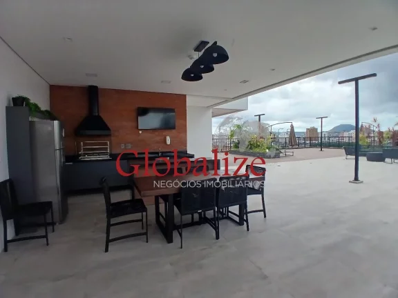 Imagem Apartamento 01 dormitório sendo suíte com vaga e elevador na Aparecida em Santos R$ 435.000,00