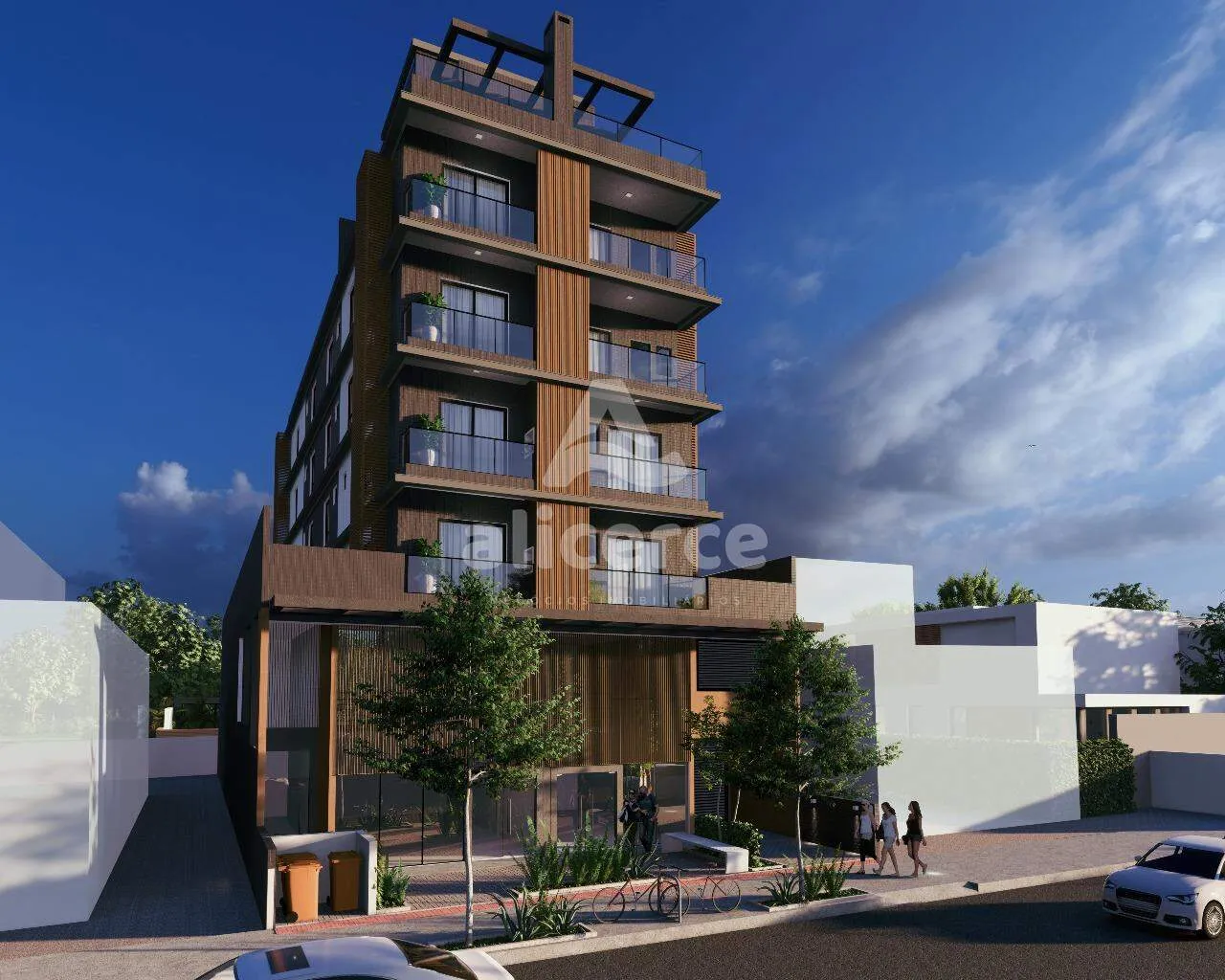 Imagem Apartamento 1 dormitório em construção, Canasvieiras (Florianópolis) com 1 vaga moto, entrada parcelada e financiamento