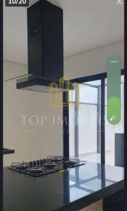Imagem Maravilhosa casa três dormitórios Suíte com closet piscina área gourmet no condomínio Santa Monica