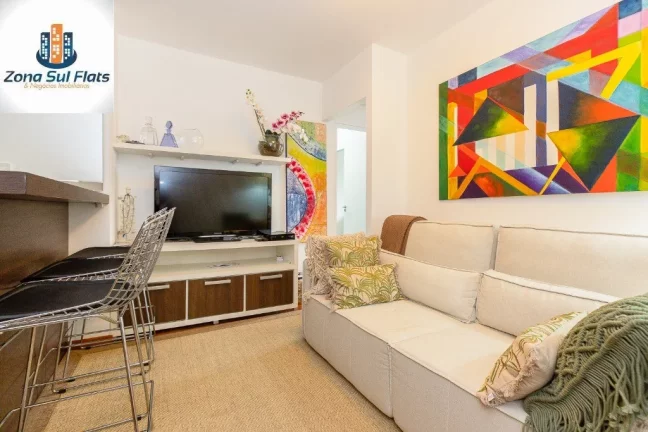 Imagem Apartamento à Venda No Campo Belo Com 2 Dormitórios Sendo 1 Suíte e 1 Vaga