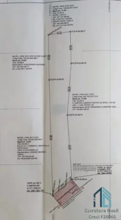 Imagem Terreno urbano área total (03 alqueires e 17 litros), sendo de frente 134,75 metros, vende área total, em Prudentópolis PR