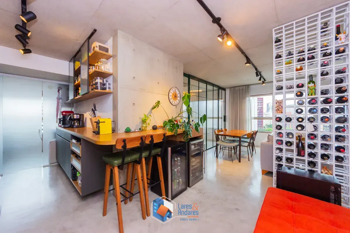 Imagem Loft para venda em Vila Olímpia com 1 quarto, sendo 1 suíte, 70m²