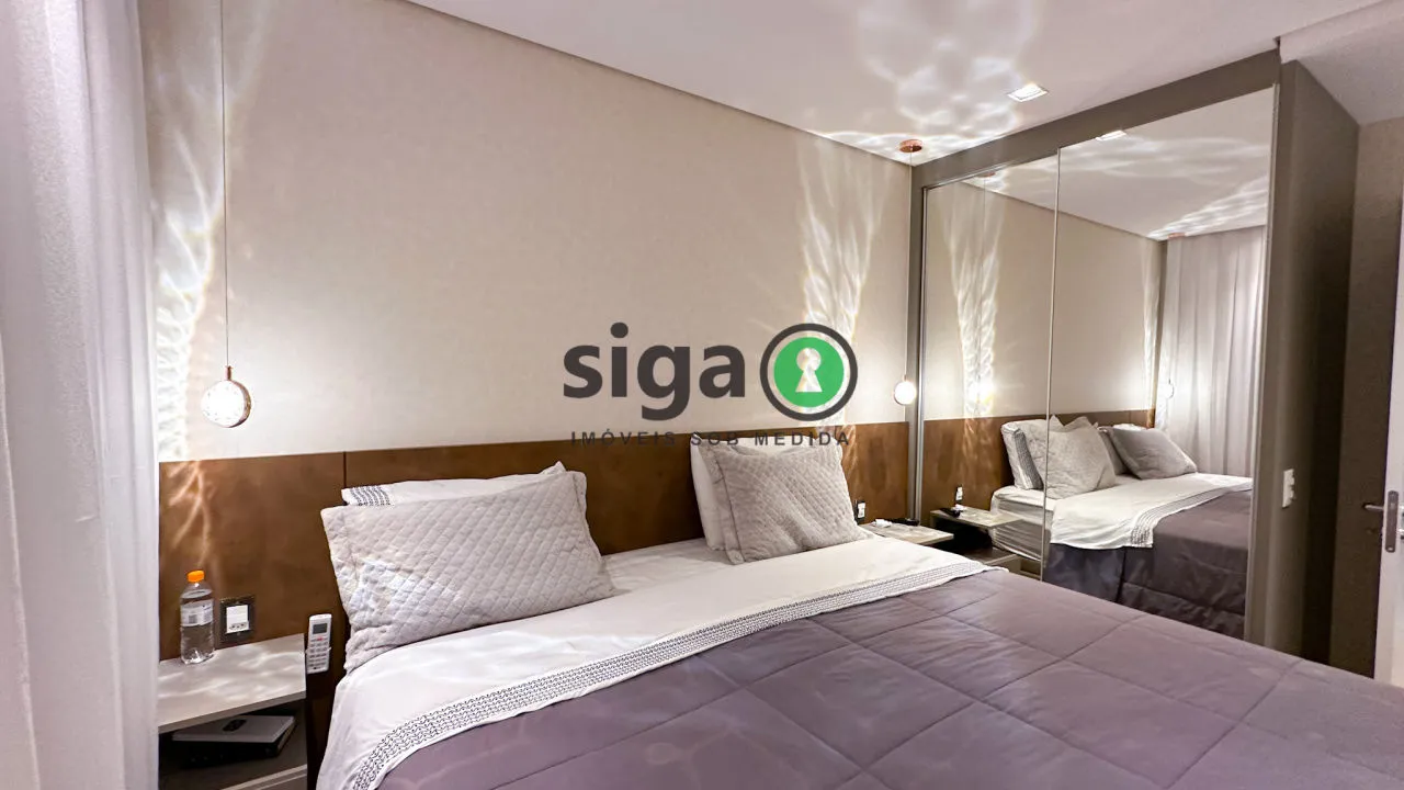 Imagem Apartamento Novo Sky Park 125 m² Tatuapé Mobiliado e Decorado