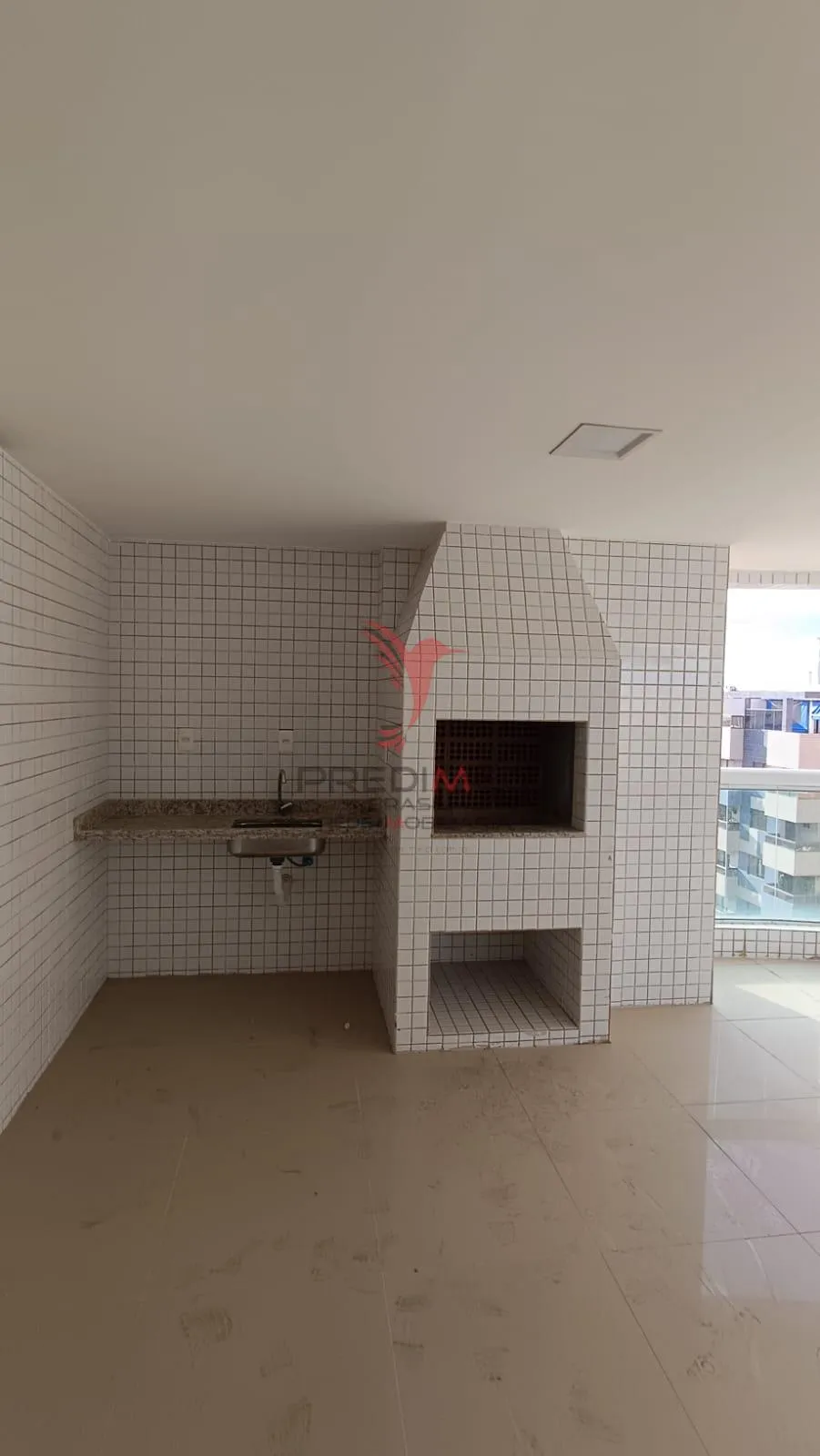 Imagem Apartamento com varandão novo de 3 Suites á venda com vista mar no Tupi, Praia Grande