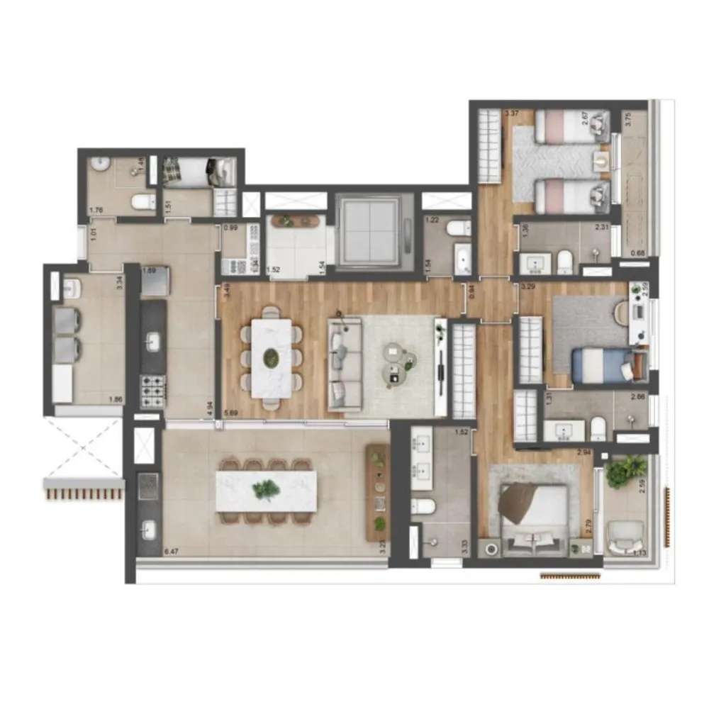 Imagem APARTAMENTO RESIDENCIAL em São Paulo - SP, Moema