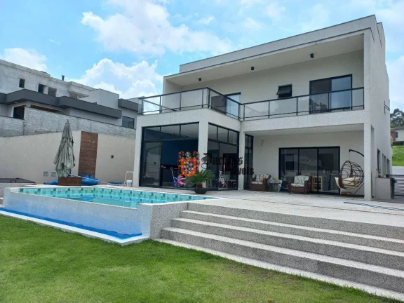 Foto do imóvel Casa com 3 dormitórios à venda, 234 m² por R$ 1.850.000,00 - Condominio Quintas da Boa Vista - Atibaia/SP