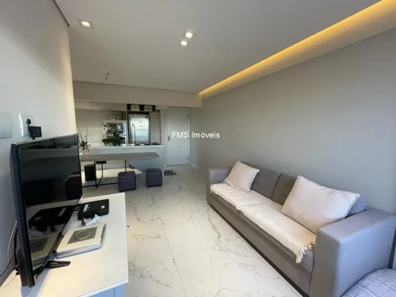 Imagem Apartamento à venda em São Paulo-SP, 2 quartos, 1 suíte, 1 sala, 2 banheiros, 1 vaga, 63m² no Campo Belo!