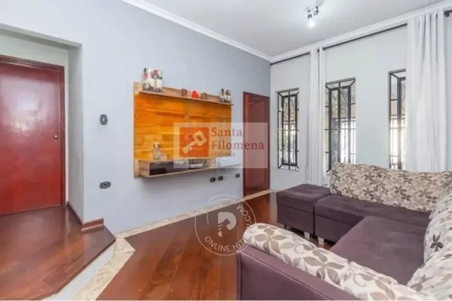 Imagem Casa Térrea para Venda em Santo André, Vila Lucinda, 2 dormitórios, 1 suíte, 2 banheiros, 3 vagas