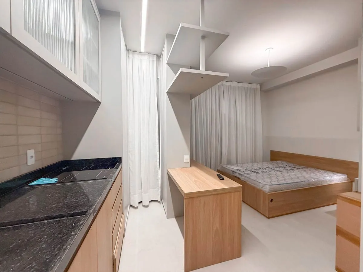 Imagem Apartamento com 1 Quarto para alugar, 25m² - Pinheiros