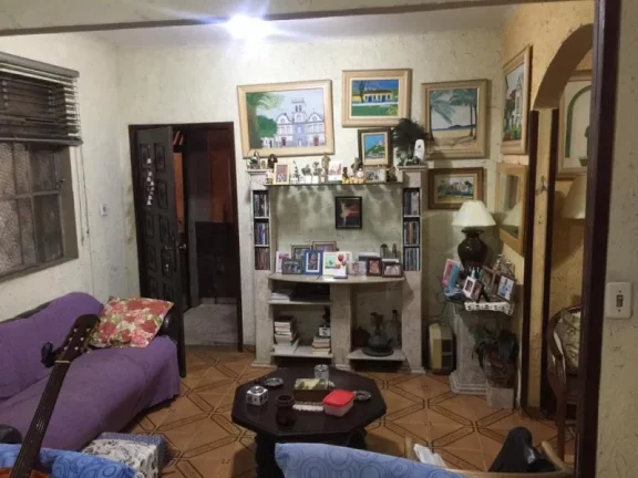 Imagem CASA COM 5 DORMITÓRIOS À VENDA, 347 M² POR R$ 1.100.000,00 - ENCRUZILHADA - SANTOS/SP