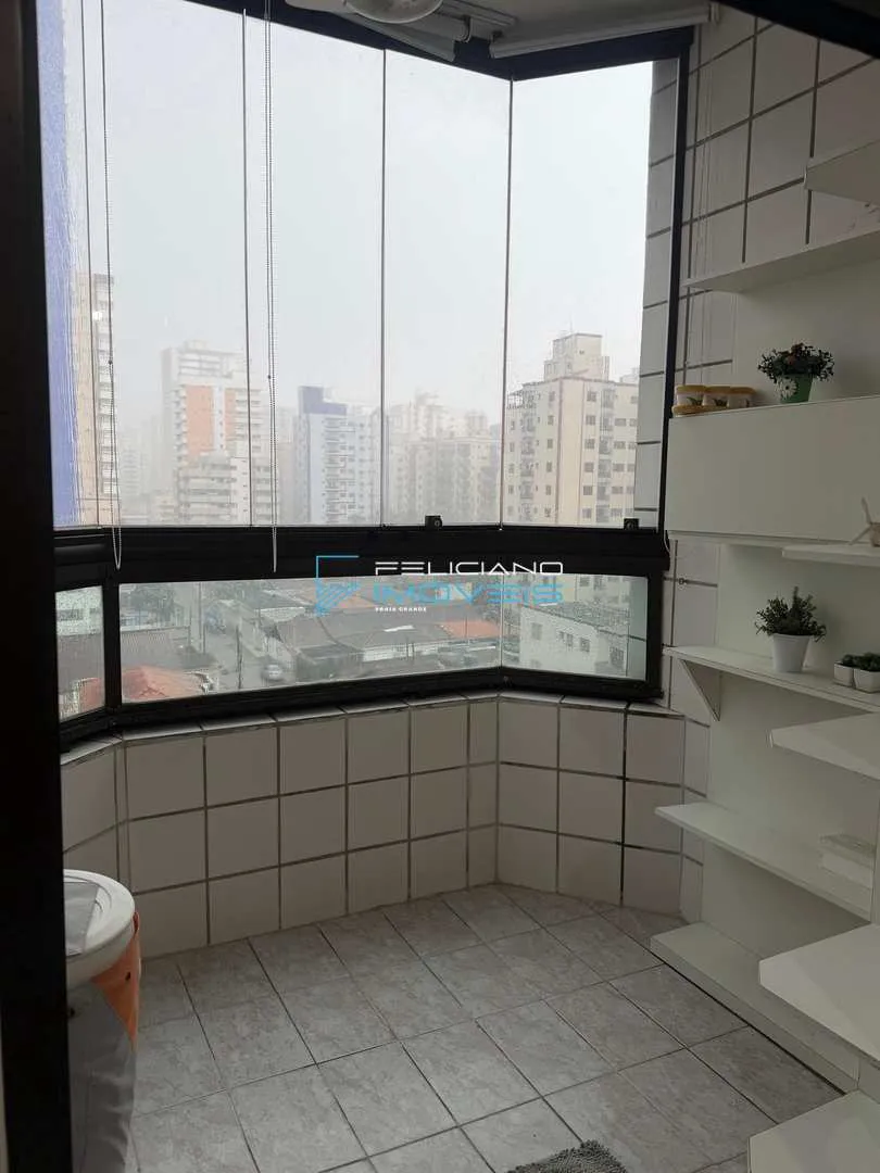 Imagem Apartamento com 2 quartos, Aviação, Praia Grande - R$ 385 mil, Cod: 7269