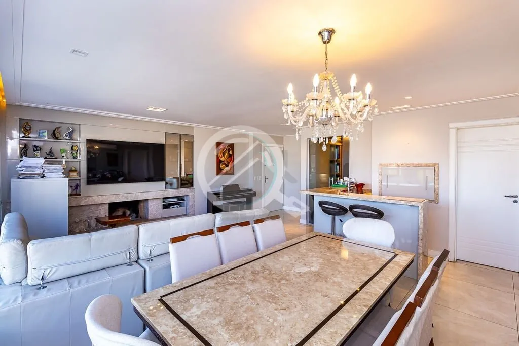 Imagem Desfrute do luxo em um apartamento totalmente mobiliado com 137m² de área privativa, composto por ...