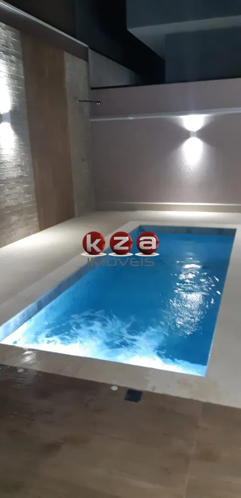 Imagem Casa moderna térrea com 3 suítes, espaço gourmet e piscina em condomínio de Valinhos-SP - Residencial Santa Maria.