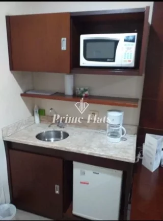Imagem Flat disponível no Transamérica Executive Chácara Santo Antônio, com 28m², 1 dormitório e 1 vaga