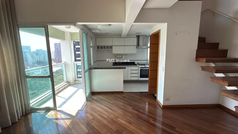 Foto do imóvel Apartamento Duplex para locação em Moema, com 2 quartos, 1 sala, 2 vagas.