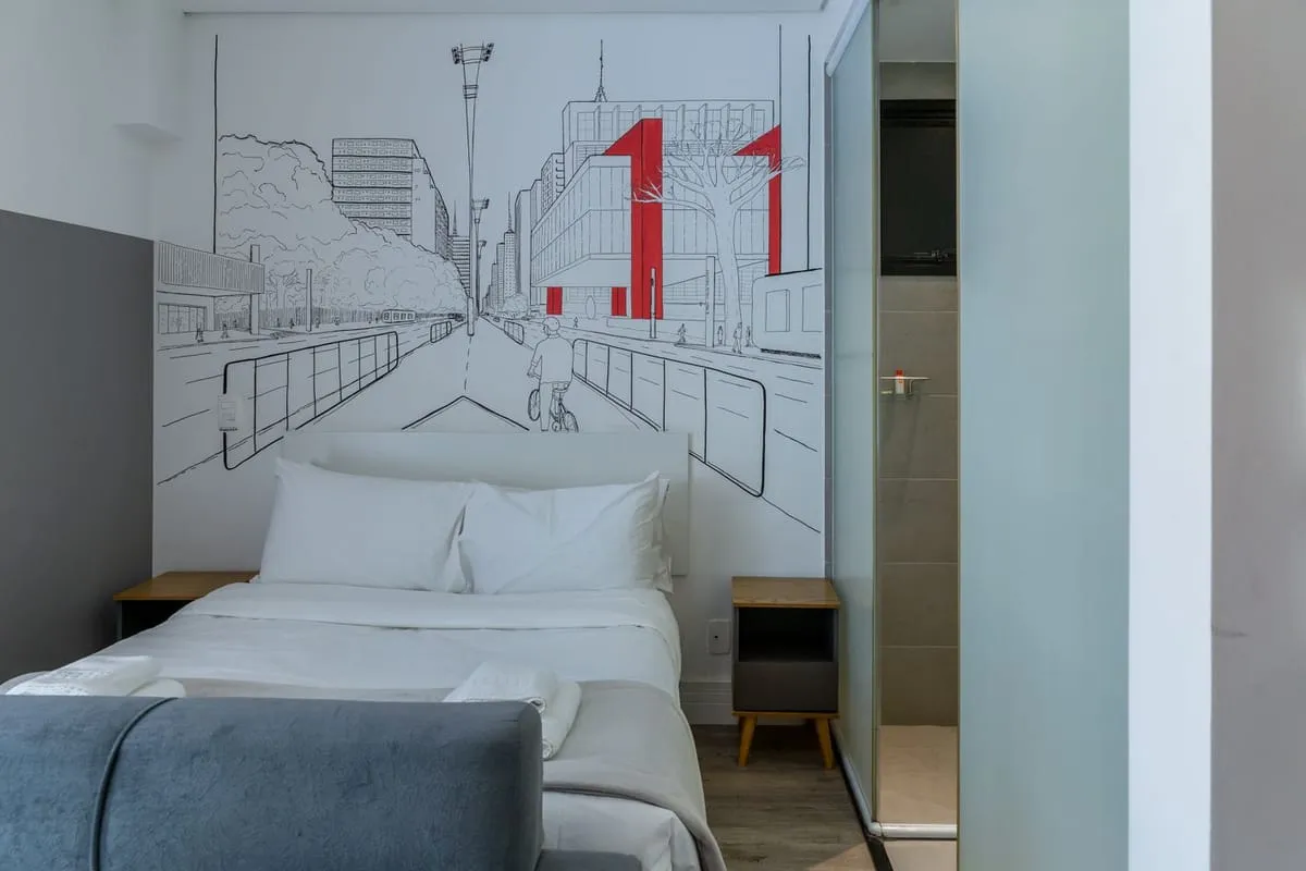 Imagem Apartamento com 1 Quarto para alugar, 25m² - Vila Olímpia