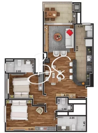 Imagem Apartamento RESIDENCIAL em CANELA - RS, Centro