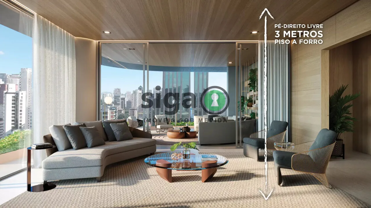 Imagem Apartamento à venda no Itaim Bibi com 4 Suítes e 5 Vagas - São Paulo